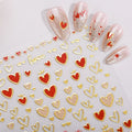 Support Customized Exquisite Valentine's Day Nail Art Stickers Long-lasting Nail Jewelry Decals