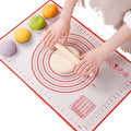 Silicone Pastry Mat Non Slip Silicon for Cookies Bakeware Cooking Cake Accessories