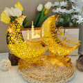 DIY Acrylic Table Ornament EID Mubarak Crescent Night Light Ramadan Moon LED Light Muslim Table Home Decor Gift Eid Decoration
