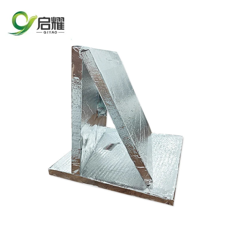 Factory VIP Panel 1000mm X 500mm X 40mm Square Fiberglass Fumed Silica Thermal Insulation Freezer Vacuum Insulation Sheet
