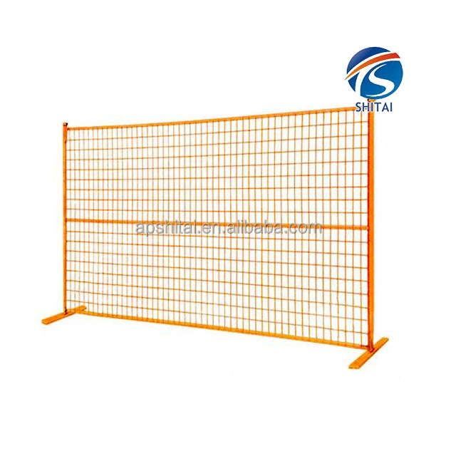 Hot Sale Construction site temporary fence welded galvanized canada fence portable removable canada temporary fence for hot sale