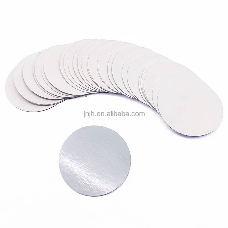 Aluminum Foil Induction Seal Liner With Cardboard for Chemical Bottle