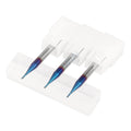 1mm CNC Lathe HRC65 Tungsten 4 Flutes Cemented Carbide Square End Mills 1mm Endmill Milling Cutter for Quenched Steel