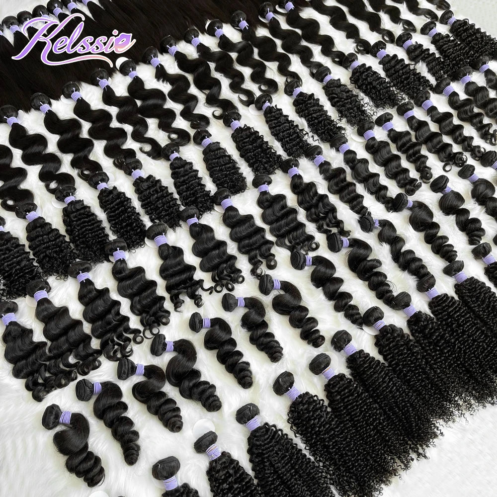 Wholesale Natural Virgin Human Hair Vendors Brazilian Bone Straight Hair Bundles 9A Raw Brazilian Straight Human Hair Extension