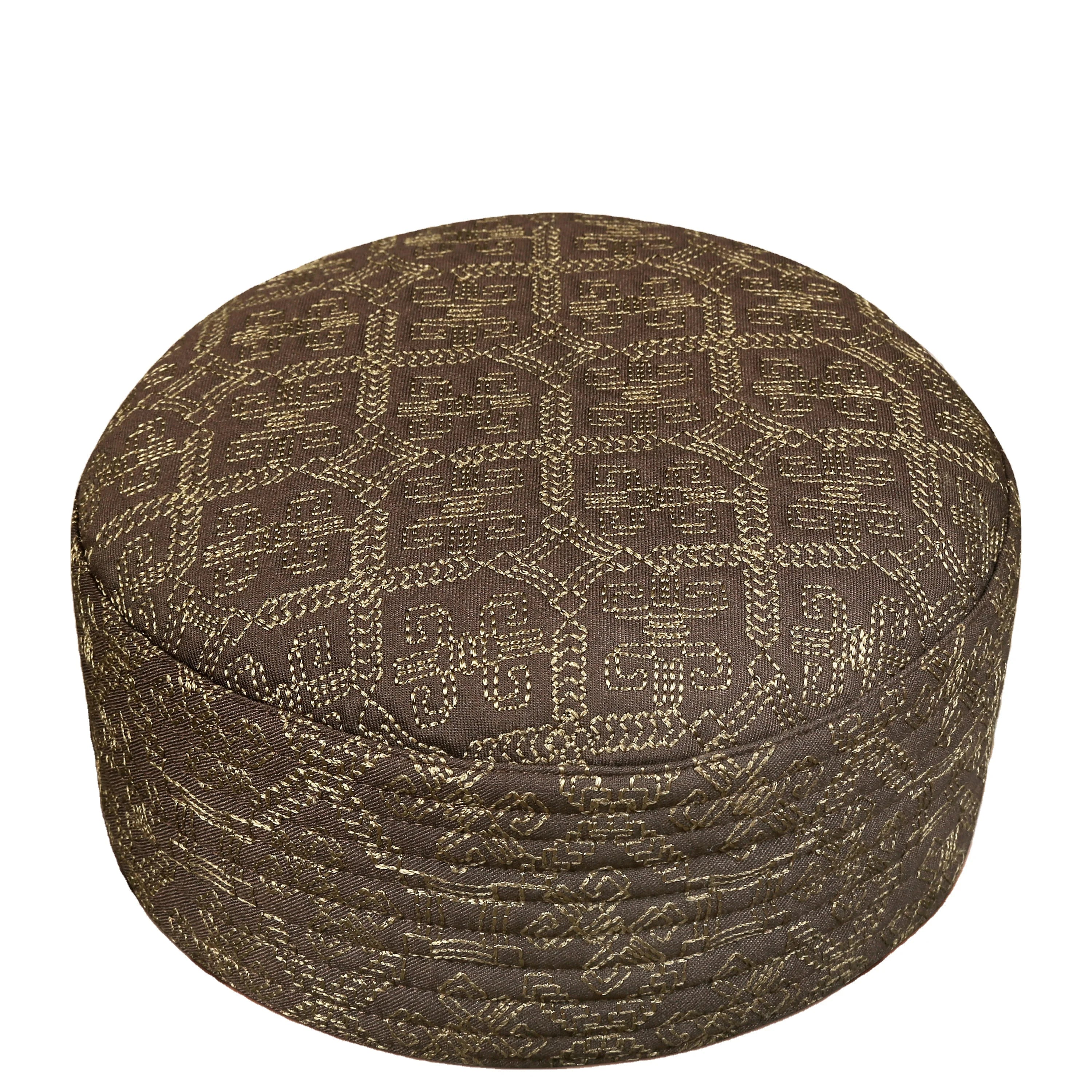 Customized Sheeba Cap Islamic Kufi Hat Namaz Topi Egyptian Skull Cap with Custom Logo Modest Design Wholesale Supplier