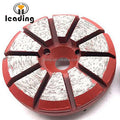 PREMIUM 3-Inch Multimount Diamond Abrasive Disc Round Concrete Grinding Puck with 10 Beveled Segments OEM & OBM Customizable MegaBDM