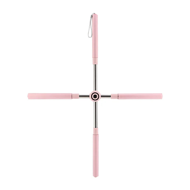 Posture Corrector Stick Retractable Steel Tube Pranayama Stick for Dance Studio Yoga Stick for Home Fitness Gymnasts