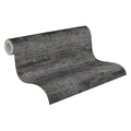 Made in Germany - Wallpaper rolls Solid Plain Colour Black - Non Woven Vinyl - Wallpaper Home Decoration - 1005 x 053 m