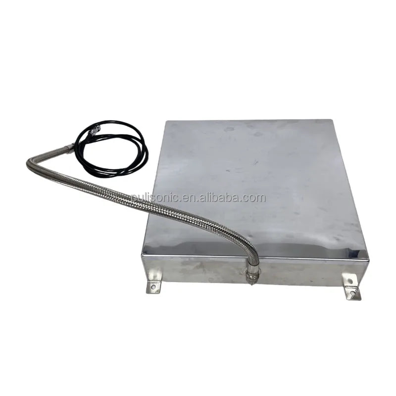 Powerful 28kHz Ultrasonic Immersion Transducer Box Plate for Automotive Rust-Free Parts