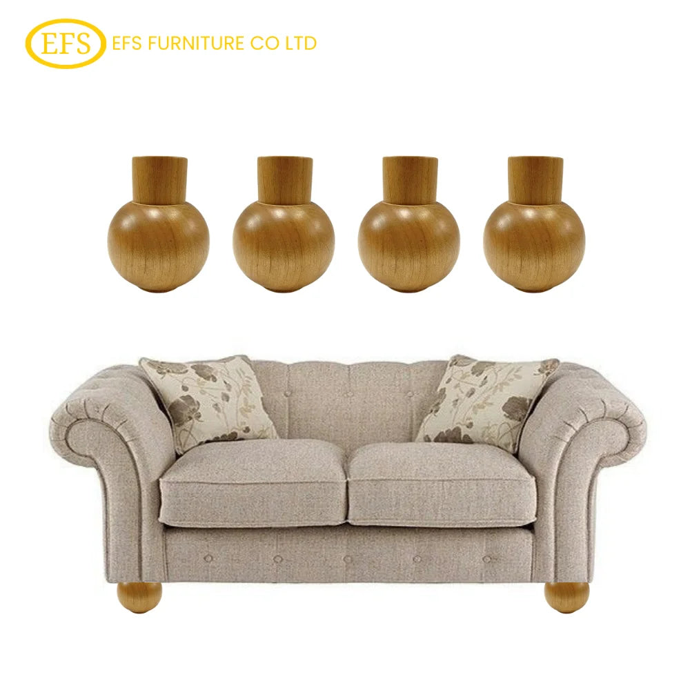 Solid Wood Carved Furniture Legs Premium Quality Modern Outdoor Dining Tables Living Room Bedroom Custom Order Factory Supply