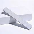 Wholesale Zebra Nail Files 80/100/120/150/180/240 Grit Professional Custom Logo Half Moon Shape Nail File MegaBDM