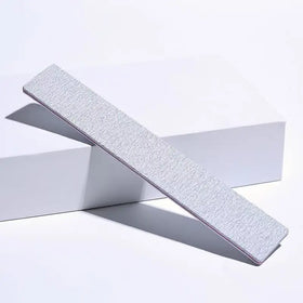 Wholesale Zebra Nail Files 80/100/120/150/180/240 Grit Professional Custom Logo Half Moon Shape Nail File