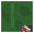 Factory Customizable Color Pop Design Fly Knit Breathable Sport Upper Mesh Shoe Durable Pointelle Fabric Material Footwear