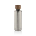 Stainless Steel Promotional Drinkware Bottle Recycled Wood Eco-Friendly Unique Marketing Tool