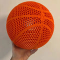 3D Printed Airless Indoor Silent Basketball New Gift for Basketball Lovers Machining Services Product