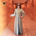 Zaynab Elegant Abaya Luxury Dresses Pleated Abaya Muslim Dress Fancy Islamic Dresses Women Dubia Elegant Abaya