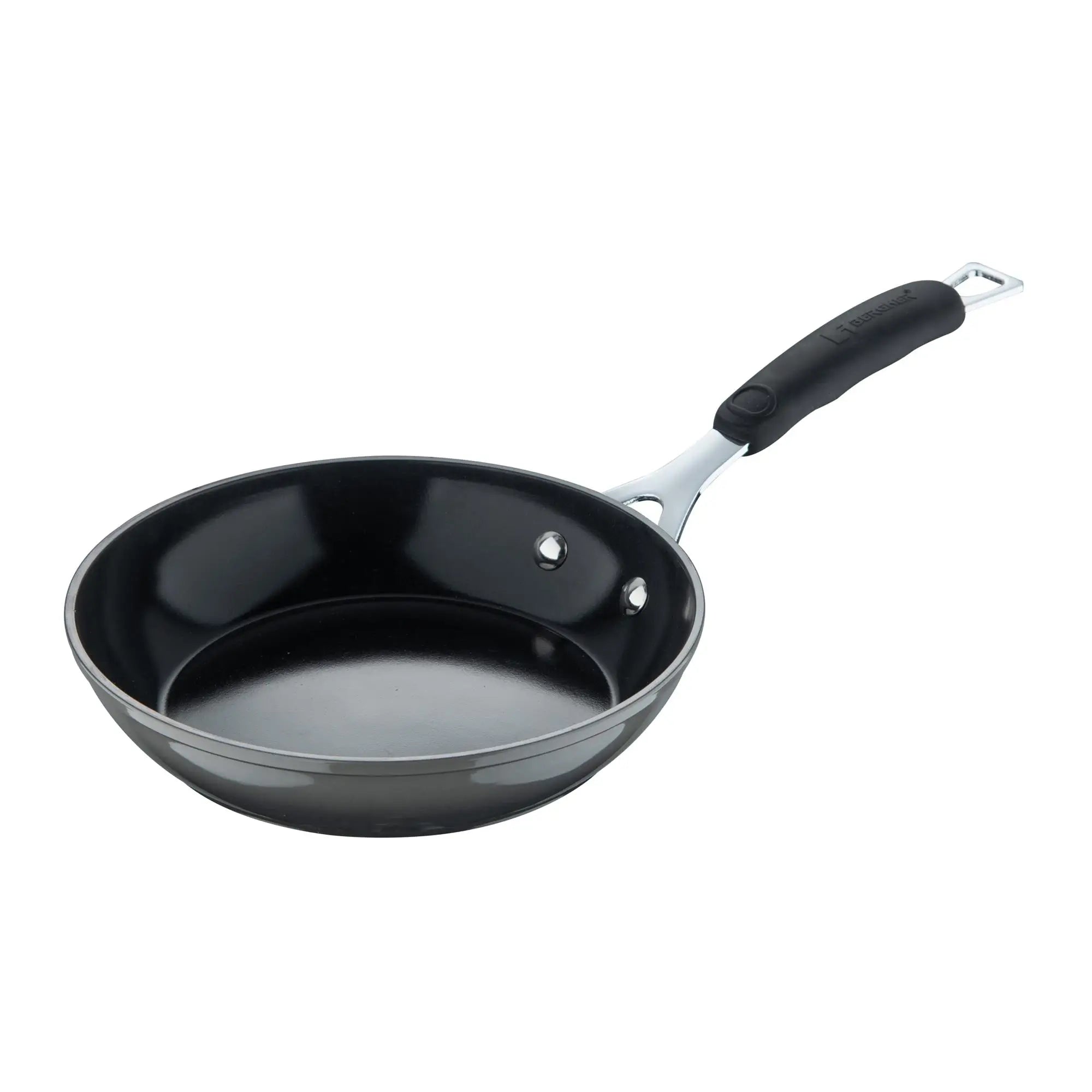 Bergner EXCALIBUR 24cm Frying Pan in Forged Aluminum with Ceramic Interior in Grey