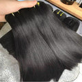 New Arrival Brazilian Virgin Hair Extensions 10 Inches Straight Remy for Ombre 1B/Grey Two Tone Dyed Grade 12 Hair Stretched
