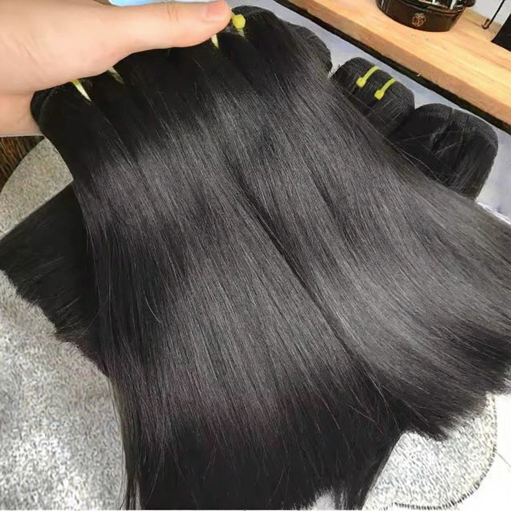 New Arrival Brazilian Virgin Hair Extensions 10 Inches Straight Remy for Ombre 1B/Grey Two Tone Dyed Grade 12 Hair Stretched
