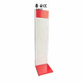Customizable White Heavy-Duty Retail Display Rack Factory-Supplied Hair Salon Shelves Supermarket Rack Size Color Options