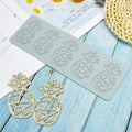 3D Pineapple Design Silicone Cake Lace Mold Cake Decorating Tool Border Decoration Lace Mold Kitchen Baking Tool