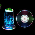 Modern IP65 Waterproof LED Night Club Coasters Battery-Powered Flashing Cup Stand Luminous Novelty Home Decorations Novelty
