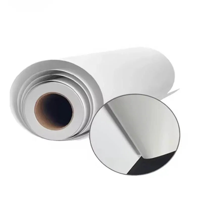 Waterproof Glossy PVC Self-Adhesive Vinyl Durable Permanent Removable Glue Sticker