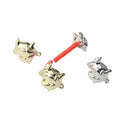 Spot Wholesale Fresh Style Rose Flower Earring Alloy  DIY Handmade Antique Style Earrings
