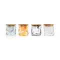 Glacier Design Glass and Coffee Mug with Lid