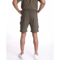 Men's Imperio Shop Solid Casual Bermuda Cargo Shorts Size S with Zipper Pocket in Negro Made in China Model Imp1311