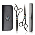 Hair Cutting Scissors Shears Kit Professional Hairdressing Scissors Set (Hair Beard Trimming Shaping Grooming Thinning Shears)