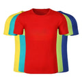 OEM Bangladesh China Factory Price Custom Logo Embroidery Quick Dry Round Neck Short Sleeve Work Uniform Advertising T Shirt MegaBDM