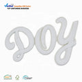 Small Embroidery Garment Badges Producer Custom Alphabet Logo Embroidered Letters Patches With Iron on