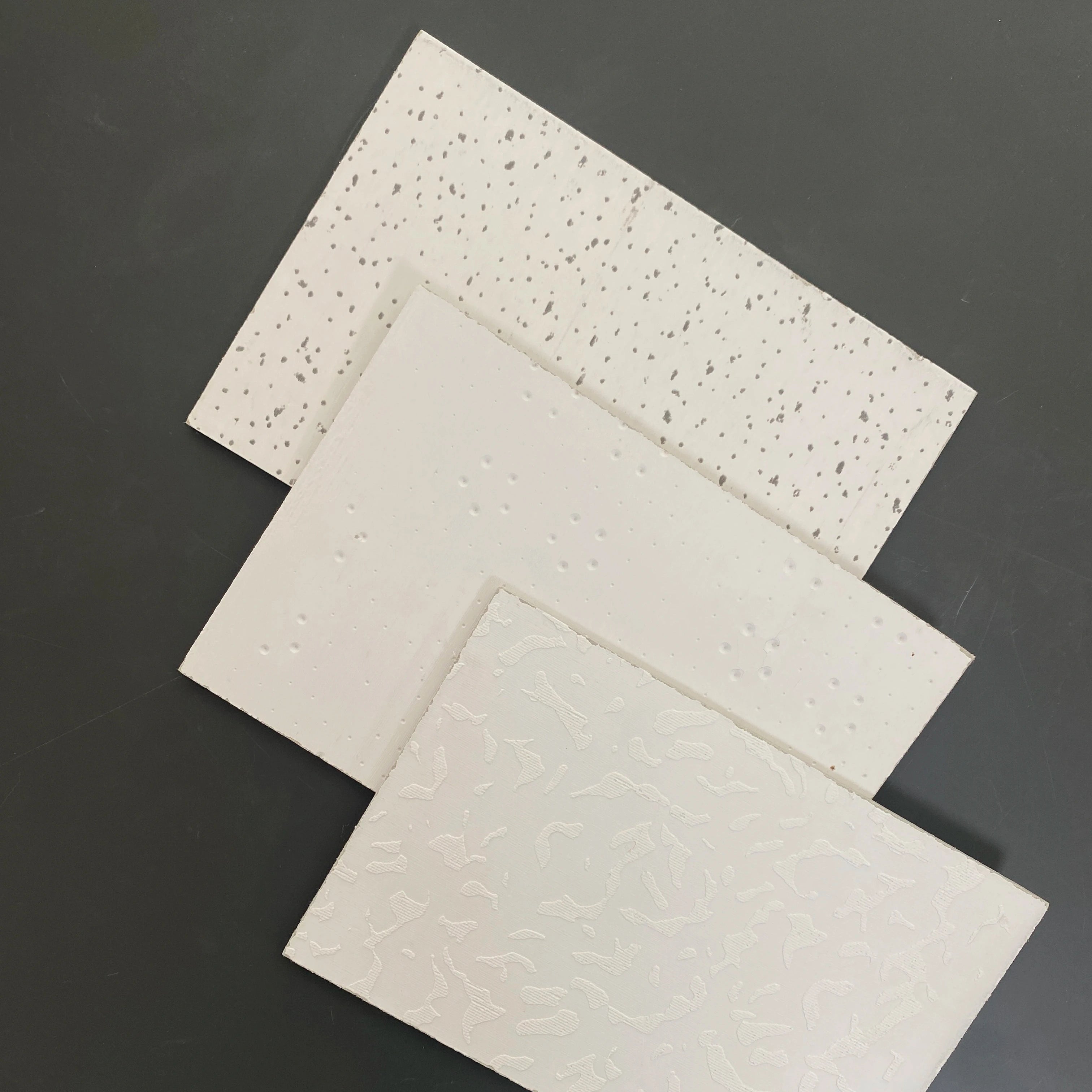 HF 600x600 Modern Non-Corrosive Perforated Sound-Absorbing Calcium Silicate Ceiling Tiles for Office Buildings Ceiling Grid