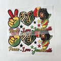 Custom Plastisol Screen Printed Vinyl Ready to Press Heat Transfer Designs Logo Heat Press Sticker for Shirts