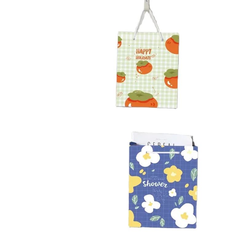 RDY Kraft Handheld Thickened Sturdy Eco Friendly Recyclable Custom Color Shopping Gift Kraft Paper BagS
