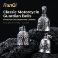 Motorcycle Guardian Bell - Biker Gremlin Bell Road Protection Lucky Charm - Wiccan Altar Bell Ritual Chime For Rider
