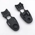 Plastic Zipper Pull Cord Ends Paracord Parachute Clips Elastic Shoe Lace End Lock Bungee Shock Rope Drawstrings Cord Clip Lock