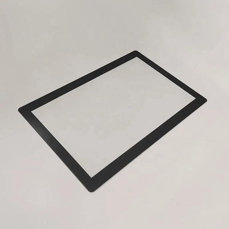 Custom Solid 27-inch Ultra-Thin Tempered Glass Panel for Solar Wall-Mounted Framed Displays-HD Silk Screened Cost-Effective
