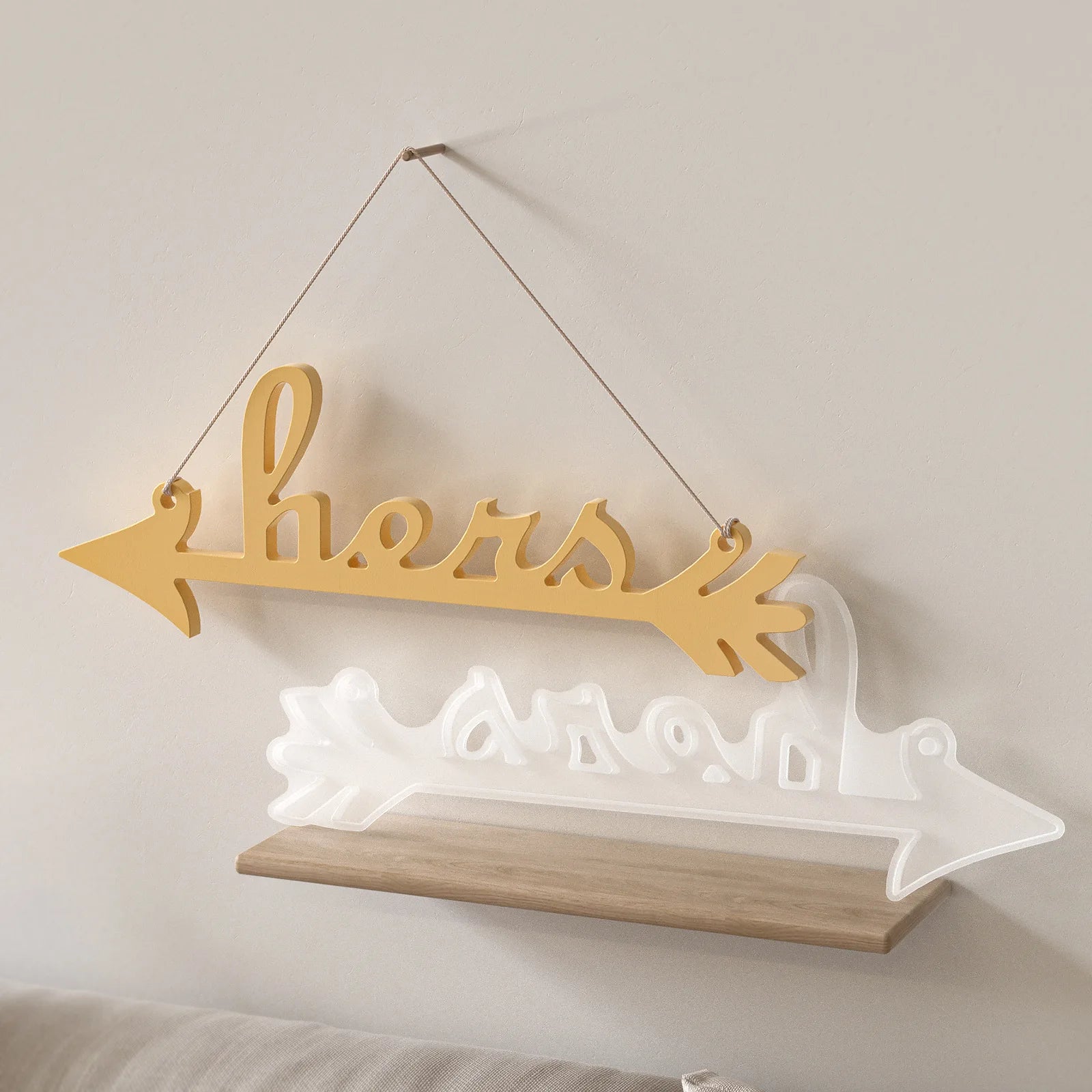 English Letter Aromatherapy Plaster Hanging Silicone Mold Suitable for DIY Cement Aromatherapy Plaster Mold Home Decoration