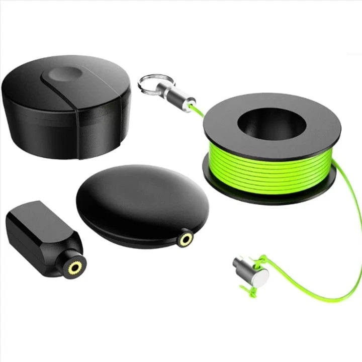 HelloWorld New Hot Sale Magnetic Wire Pulling System Two Shapes Magnets Wiremag Puller Tool
