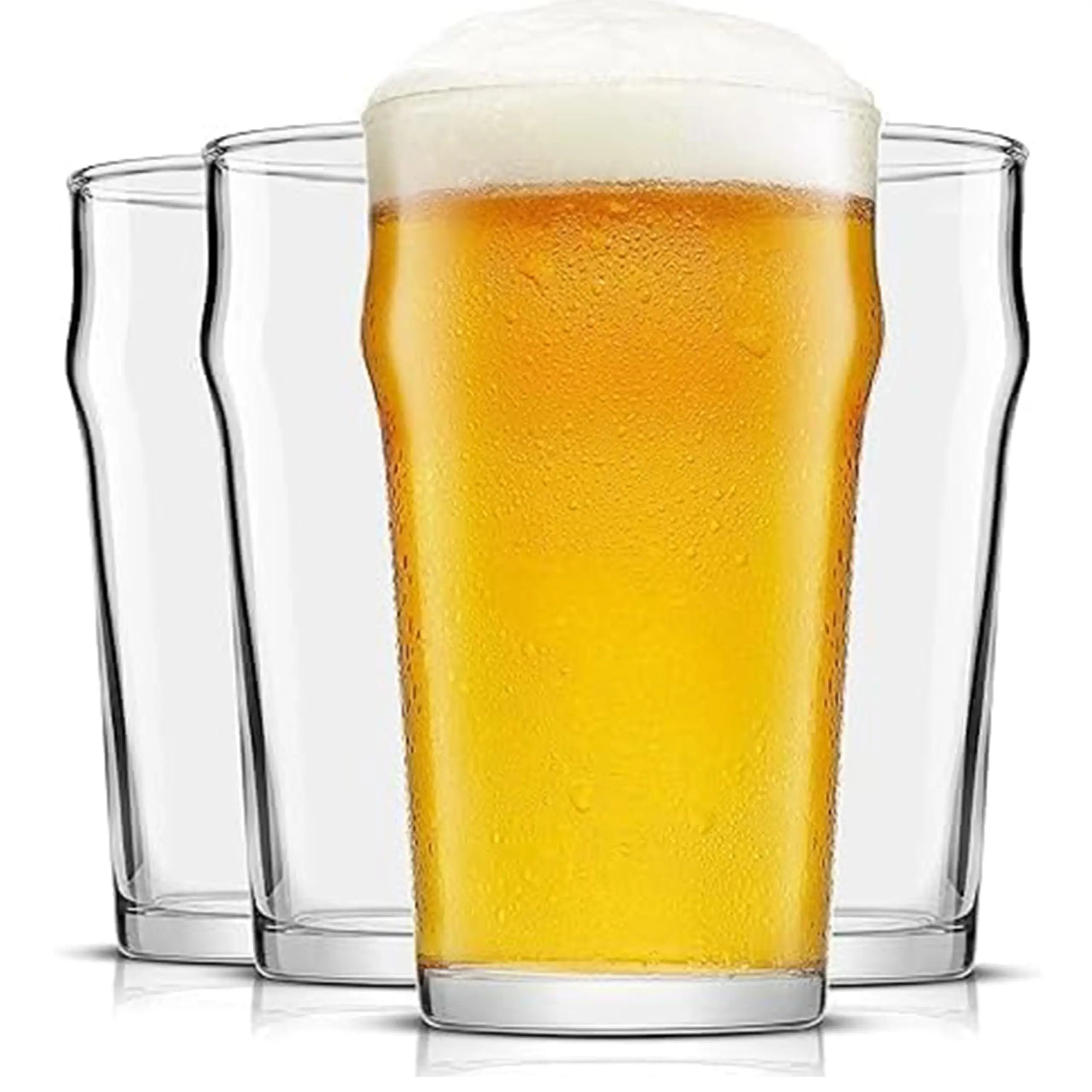 Personalized Engraved Logo 485ml Crystal Clear Bulk Order Wholesale Factory Direct Custom Beer Glasses for Corporate Gifts