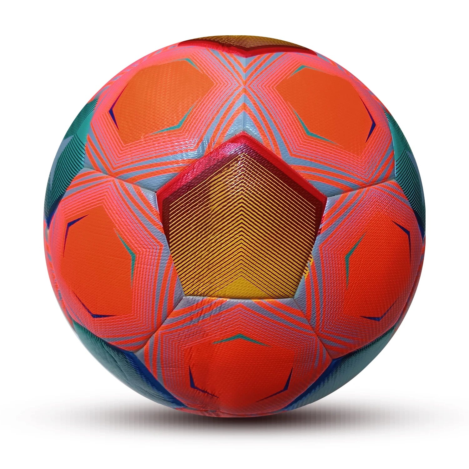 Factory Wholesale Customized PVC Football Official Size 5 with Logo Machine Stitched Cheap Promotional Ball