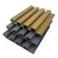 Factory Direct Waterproof WPC Cladding Long Wall Panel Wood Decorative Textured Surface Background Wall Warehouse Household