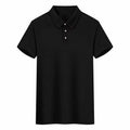 Oem customized summer simple basic polo shirt lapel daily leisure team short sleeve solid color MegaBDM