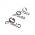 Hardware Metal Steel Stainless Steel Carbon Steel Wired Double Twist Spiral Small Torsion Springs for Industrial