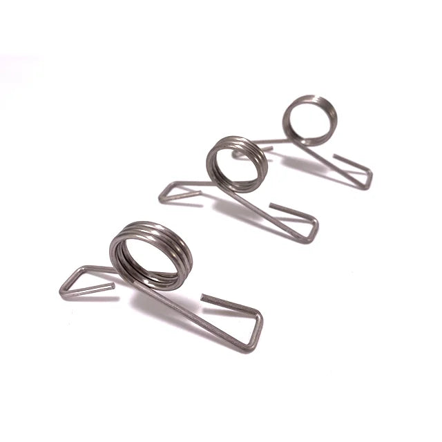 Hardware Metal Steel Stainless Steel Carbon Steel Wired Double Twist Spiral Small Torsion Springs for Industrial
