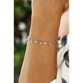 Azuris 925 Sterling Silver Fine Bangle Bracelet-Elegant Festival Accessory Made in Turkey