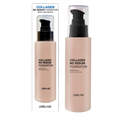 No Sebum Liquid Foundation No. 23 Sandbeige Collagen Moisturizer Anti-Wrinkle Brightening Matte Effects Herbal Sunscreen 50ml MegaBDM