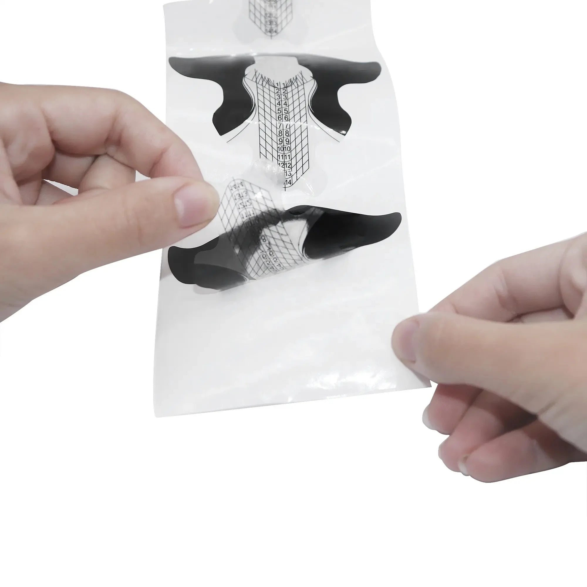 Disposable Nail Extension Forms Professional Paper Nail Forms for Acrylic/Gel Extensions